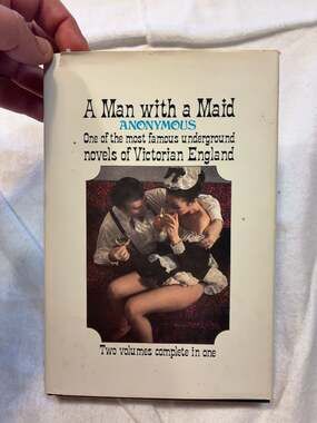 A Man with a Maid by Anonymous, Grove Press Vintage Paperback